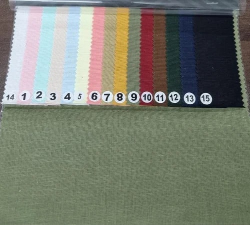Plain Cotton Shrinkage Fabric For Textile Industry
