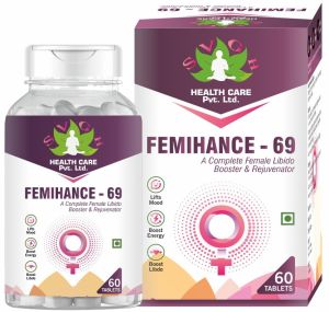 Femihance-69 Women’s Supplement, Packaging Type : Plastic Bottle