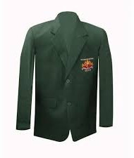 Girls Poly Viscose College Blazer, Technics : Machine Made