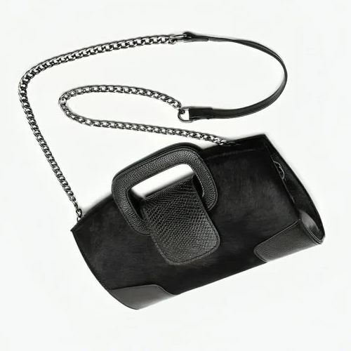 Ladies Black Leather Handbags