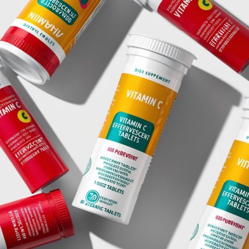 Merrals Vitamin C Tablets, Color : Orange, Packaging Type : Strips