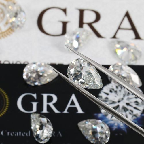 Gra Certifiedmoissanite Diamond In Vvs Clarity For Jewellery Used