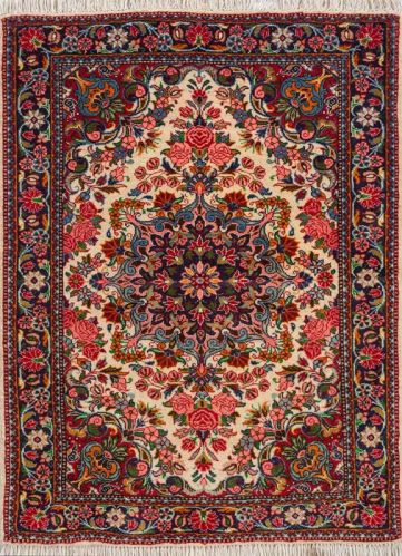 Cotton Printed Traditional Hand Knotted Carpets For Home
