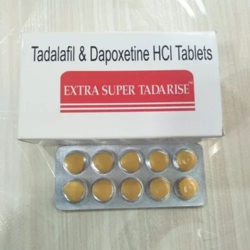 Extra Super Tadarise Tablets, Packaging Type : Strips
