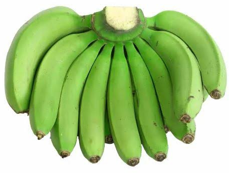 Organic Green Banana, Packaging Type : Carton, Form : Whole