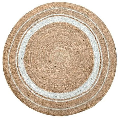 Plain Round Jute Rug For Floor