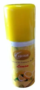 AIR Fame Lemon Air Freshener Refill, Packaging Size : 110ml