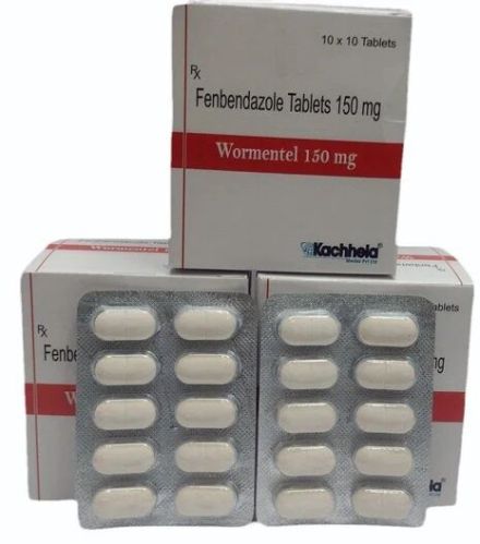 150mg Fenbendazole Tablets, Packaging Type : Strip