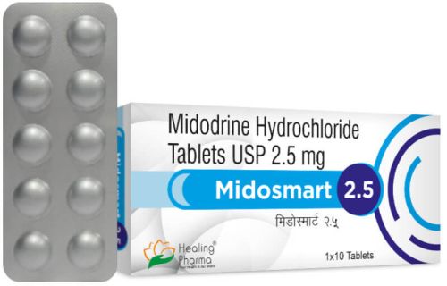 Midosmart 2.5 Midodrine Hydrochloride Tablets