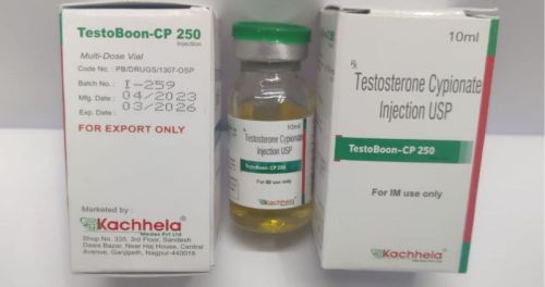 10ml Testoboon-CP 250 Testosterone Cypionate Injection, Grade : Pharmaceutical Grade