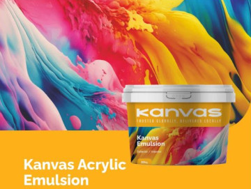 Kanvas Emulsion Interior For Brush, Roller, Spray Gun