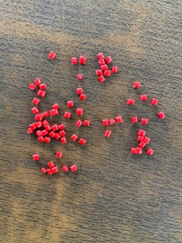  HDPE Red Injection Moulding Grade Granules