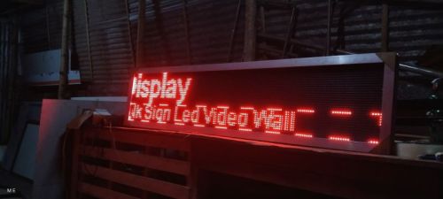 Aluminium LED Scrolling Moving Display Boards