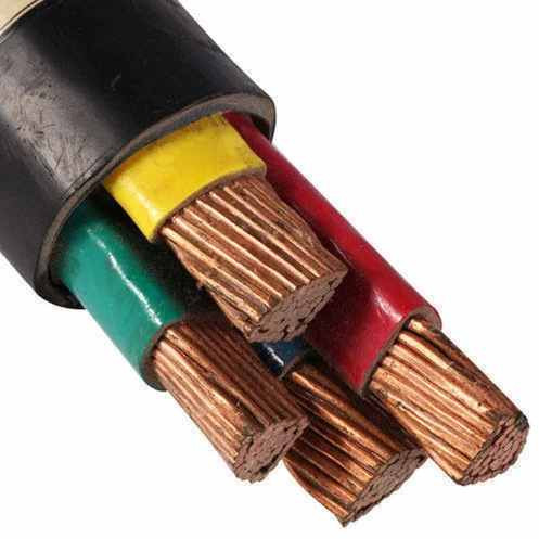 4 Core PVC LT Power Cables, Inner Material : Copper