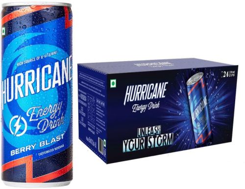 Hurricane Energy Drinks, Color : BLUE