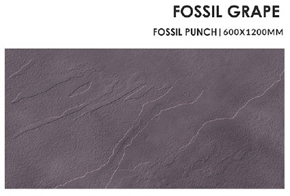 Fossil Grape Ceramic Floor Tiles For Interior