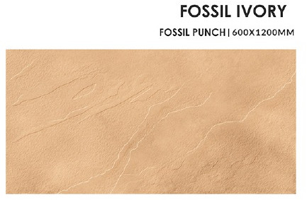 Fossil Ivory Ceramic Floor Tiles For Interior