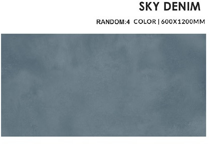 Sky Denim Ceramic Floor Tiles, Packaging Type : Carton Box