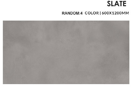 Polished Slate Ceramic Floor Tiles For Interior