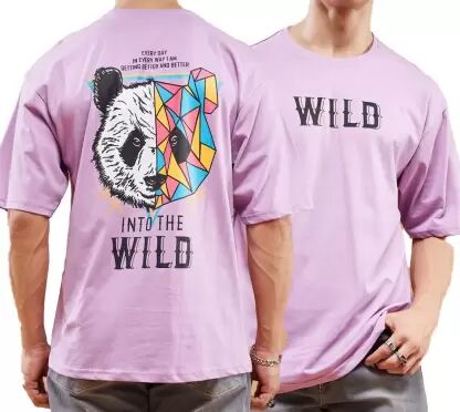 Mens Oversized Printed T Shirt, Age Group : Adults