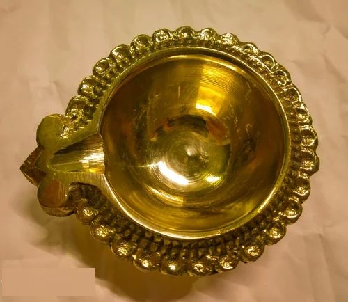 Polished Brass Kuber Diya For Religious Purpose/Pooja