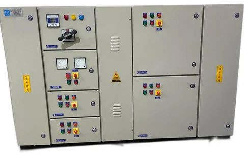 Rectangle MS Electric Control Panel, Autoamatic Grade : Automatic