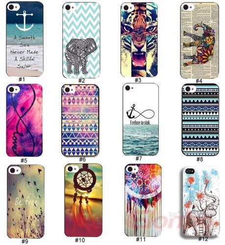 Printed Mobile Phone Cover, Shape : Rectangle