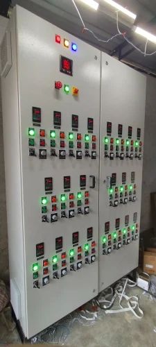 Mild Steel VFD Control Panel, Color : Gray