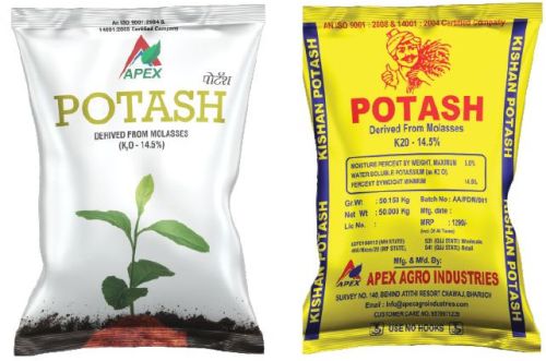 Potash Derived From Molasses Granulator For Agricultural Use