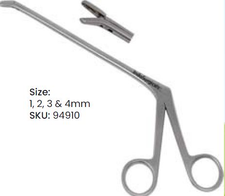 Down Plain Disc Punch Forceps For Clinical, Hospital