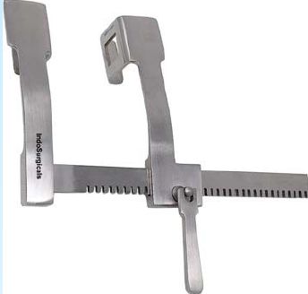 Polished Stainless Steel Finochietto Retractor For Hospital