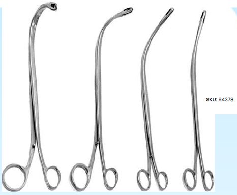 Set Of 4 Piece Stone Holding Forceps