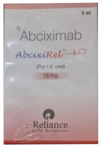 Abcixirel 10mg Injection, Packaging Type : Vial