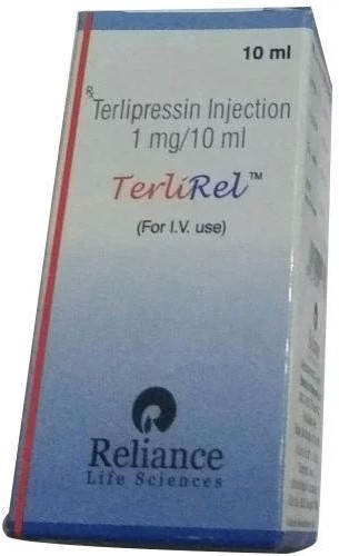 Terlirel 1mg Injection, Packaging Type : Vial