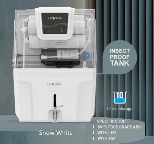 Lexter Snow White RO Water Purifier For Home, Office