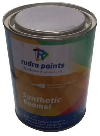 1 Litre Synthetic Enamel Paint, Packaging Type : Tin