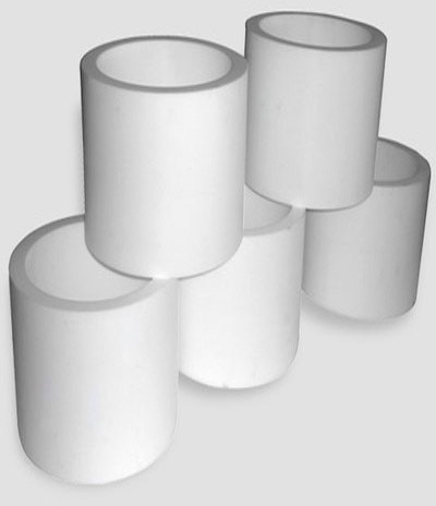 Plain Polished Teflon Bushes For Industrial