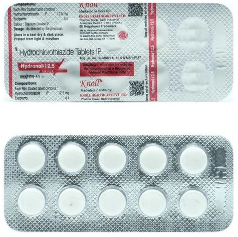 Hydrazide 12.5 Mg Tablet, Packaging Type : Box