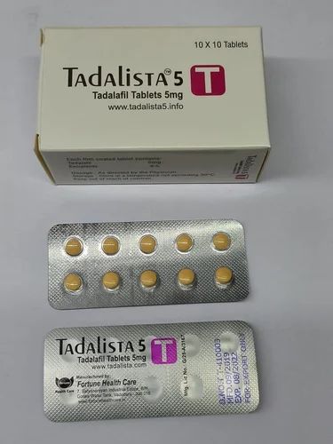 Tadalista 5mg Tablet, Packaging Type : Box