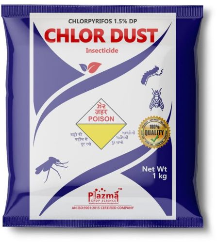 Chlorpyriphos 1.5% D.P Insecticide, Packaging Type : Plastic Packet