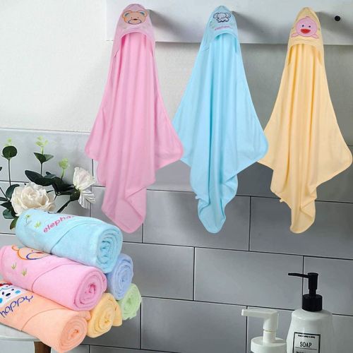 Cotton Hooded Baby Bath Towel, Technics : Machine Made