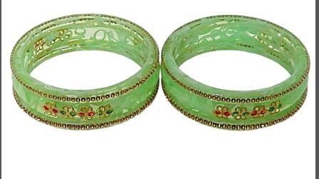 Ladies Light Green Seep Bangle