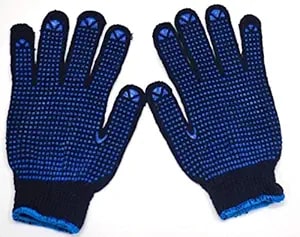 Cotton Dotted Gloves, Gender : Unisex