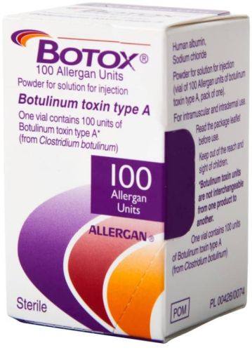 100 IU Botox Injection, Form : Liquid, Packaging Type : Glass Bottle