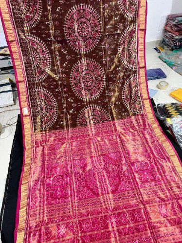 Ladies Printed Tissue Silk Saree, Technics : Woven