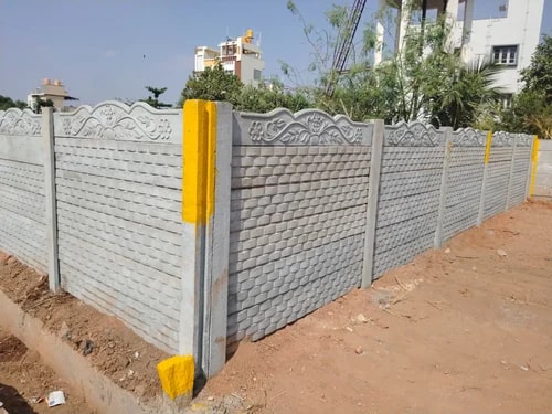 Polished Cement Fancy Compound Wall For Construction