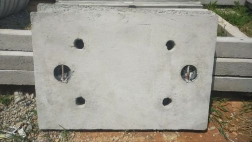 Polished Plain Solid Cement Slabs For Construction Use