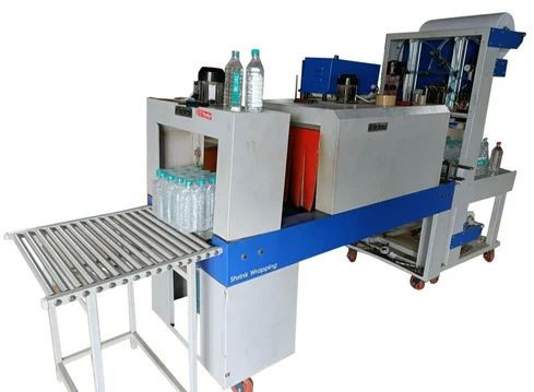 50 Hz Electric Mild Steel Shrink Wrapping Machine, Capacity : 500 Ml/ Min