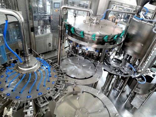 Stainless Steel Mineral Water Bottling Plant