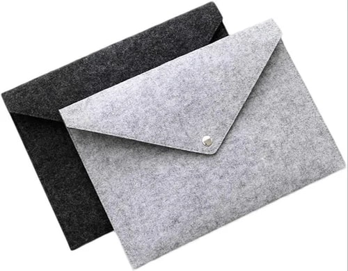Plain Felt Document Folders